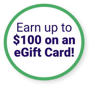 Trek & Treat Earn up to $100 on an ecard gift