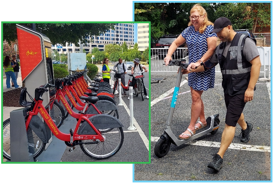 People on Bikes