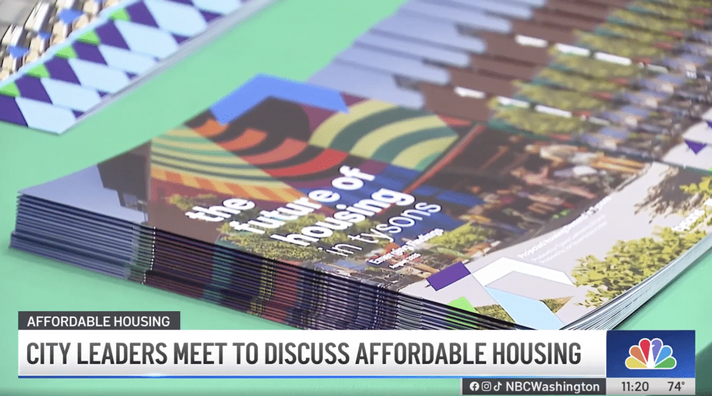 NBC4: Fairfax County leaders talk about goal to create 10,000 affordable housing units
