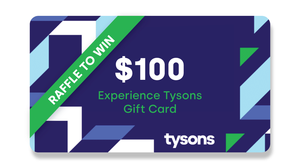 $100 Explore Tysons Gift Card