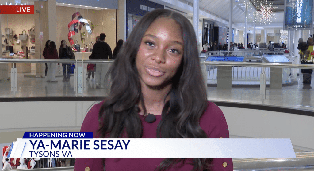 DC News Now: Large crowds at Tysons Corner Center as last minute shoppers pick up holiday gifts