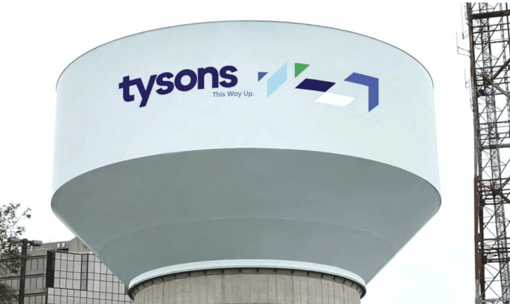 FFXnow: New signage approved for Tysons water tower and Metro stations