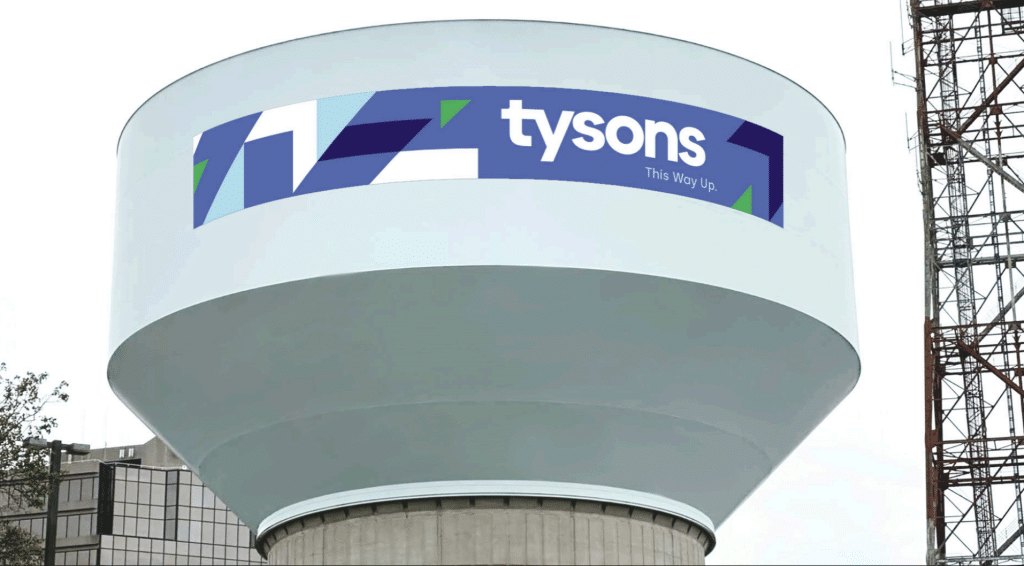 FFXnow: New signage approved for Tysons water tower and Metro stations