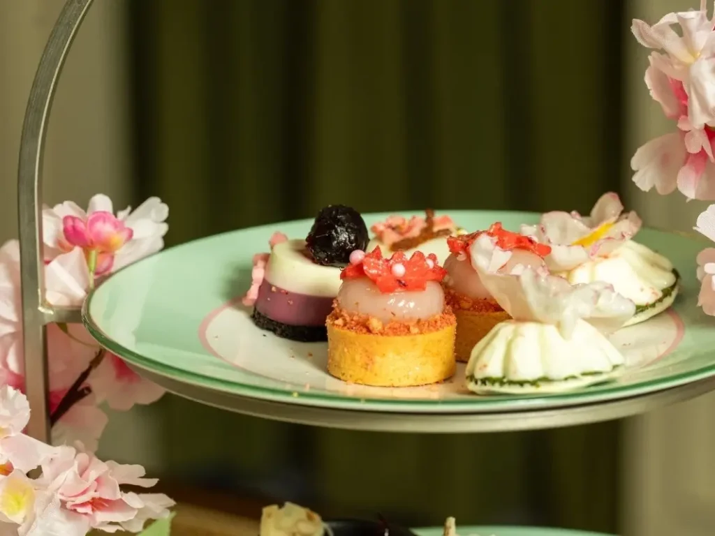 Patch: Tysons Flore Café Celebrates Anniversary With Cherry Blossom High Tea