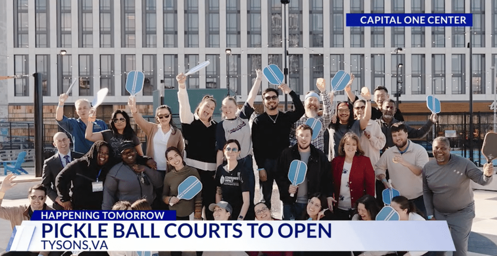DC News Now: Pickle ball courts to open in Tysons