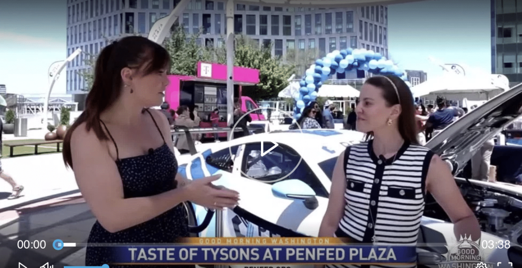 ABC7: Taste of Tysons Brings the Thrill to PenFed Plaza 