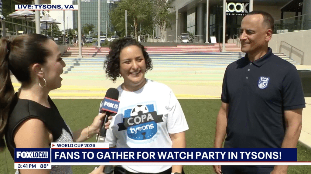 FOX 5 DC: Getting Ready for World Cup Watch Party at Tysons