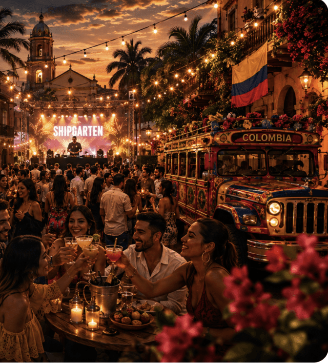 Colombian Independence Party @ Shipgarten.