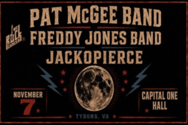 Pat McGee Band, Freddy Jones Band, & Jackopierce