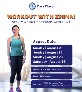 Workout with Zhina!
