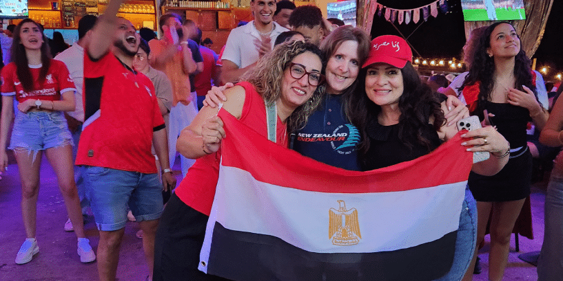 TysonsToday: Egyptians Celebrate Their First Win in World Cup History at Shipgarten