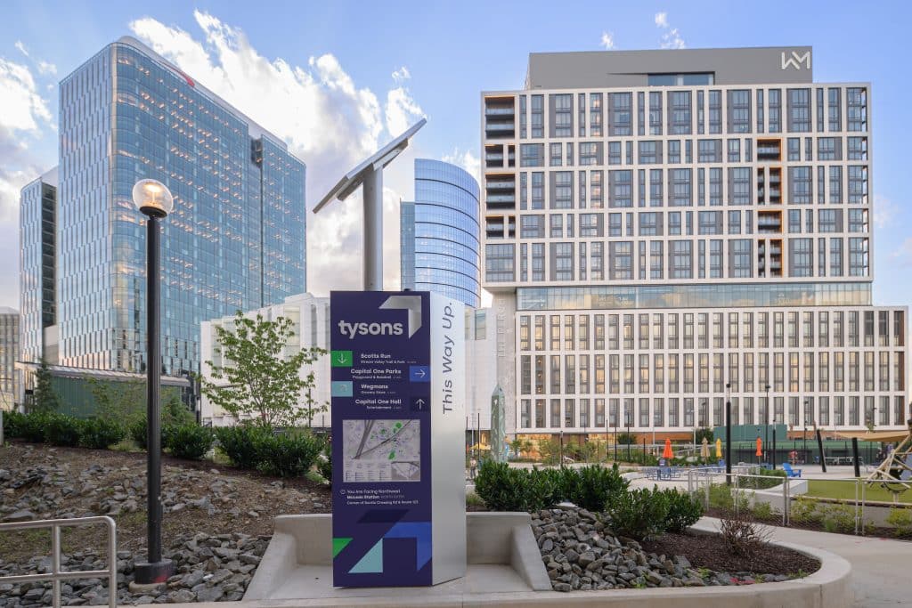 TCA Unveils New Metro Wayfinding System Across Tysons