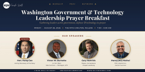 Washington Government & Technology Leadership Prayer Breakfast