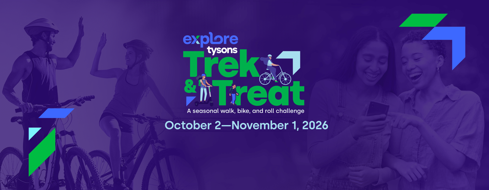 Explore Tysons Trek & Treat October 2 to November 1, 2026