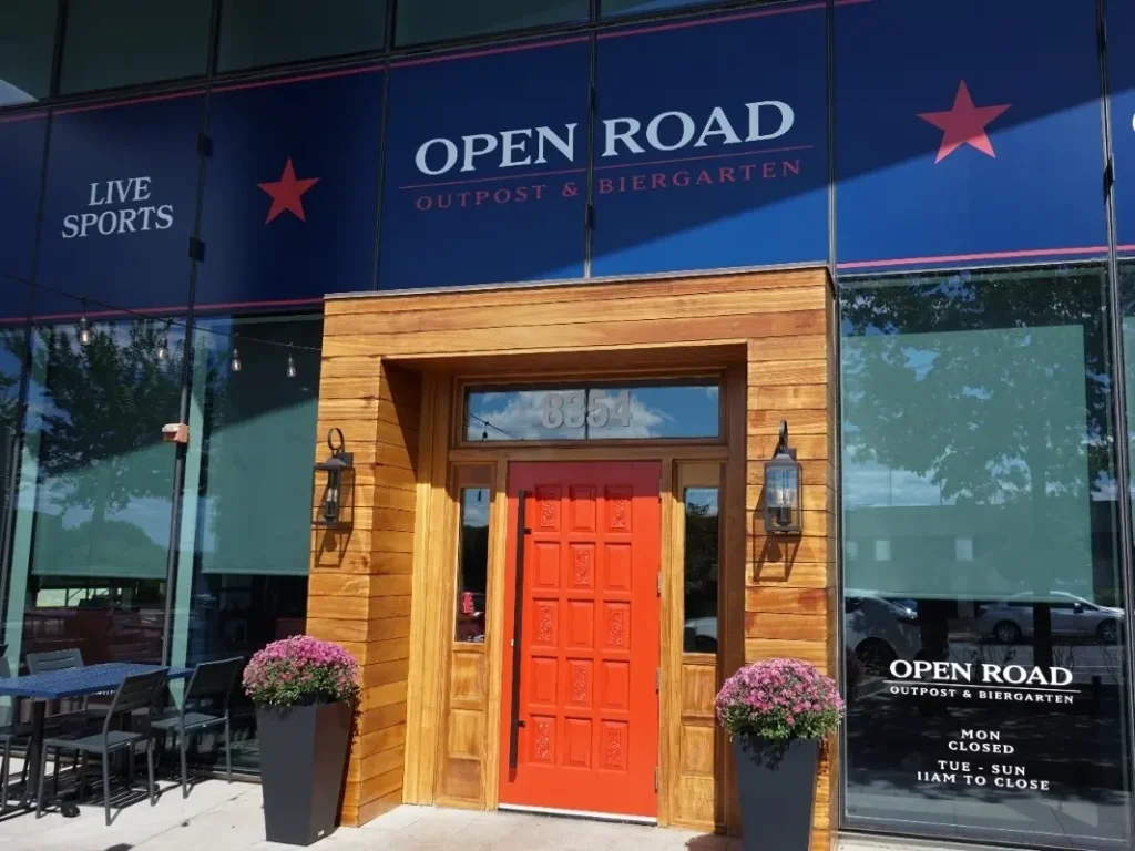 Patch: New Open Road Outpost & Biergarten Opens At The Boro In Tysons