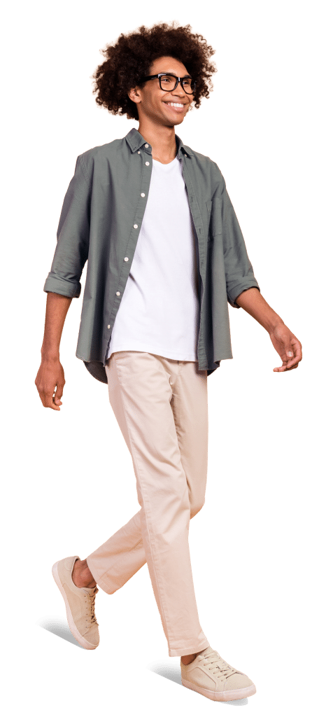 Person walking